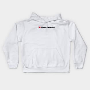 I Love New Orleans Kids Hoodie